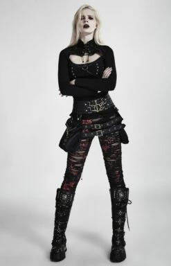 Leggings Gothique PUNK RAVE -Spiral Boutique 03852 900