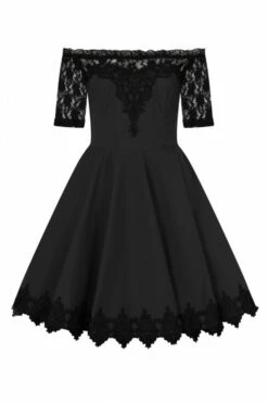 Robe Noire HELL BUNNY 'amara'