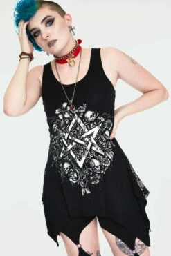 Top Gothique JAWBREAKER 'pentagram'