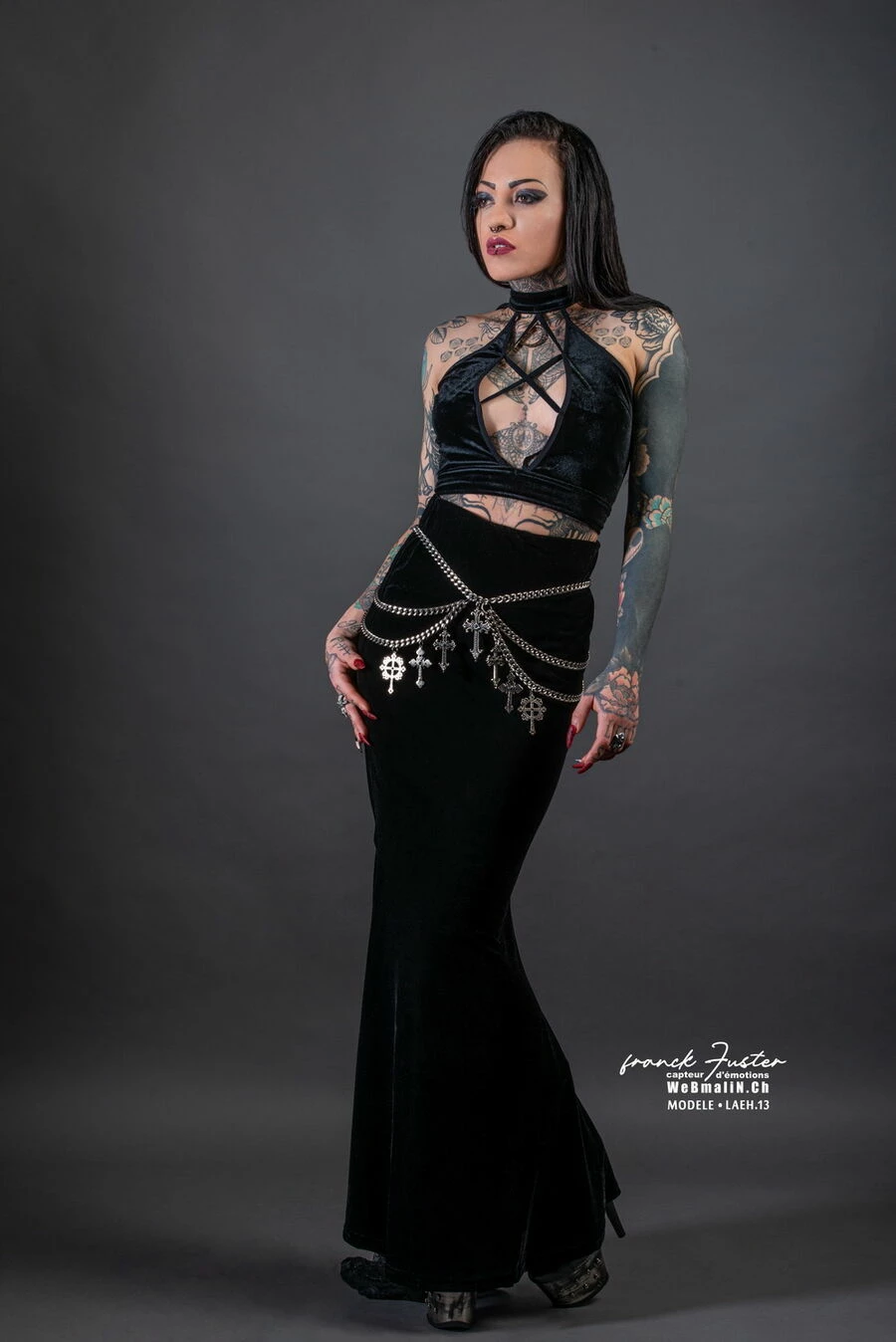 Longue Jupe KILLSTAR 'the Ghostess' 5 Longue Jupe KILLSTAR 'the Ghostess' – Image 3