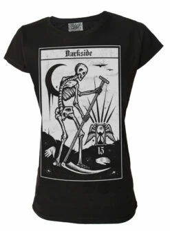 T-shirt Gothique DARKSIDE 'death Tarot'
