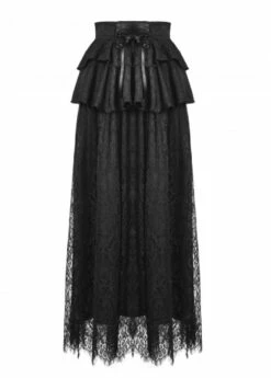 Longue Jupe Empire DARK IN LOVE 'Amalberta' -Spiral Boutique 1312 900