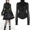Chemisier PUNK RAVE 'Queen Of Darkness' -Spiral Boutique 1431 900