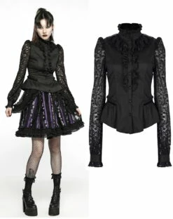 Chemisier PUNK RAVE 'Queen Of Darkness'