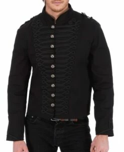 Veste Officier Noire 'black Commander'