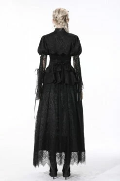 Longue Jupe Empire DARK IN LOVE 'Amalberta' -Spiral Boutique 1512 900