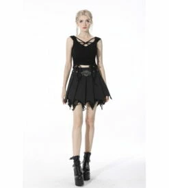 Mini Jupe DARK IN LOVE 'Aleyda' -Spiral Boutique 192 900