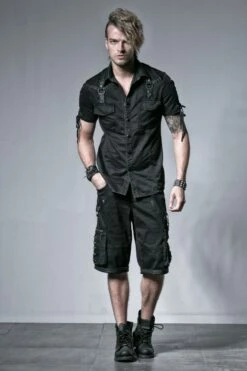 Chemise Gothique Homme PUNK RAVE -Spiral Boutique 1z3a7778
