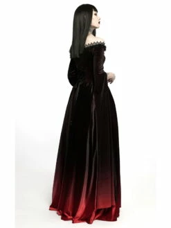 Longue Robe PUNK RAVE 'Majestic Empress' -Spiral Boutique 22 04257 900