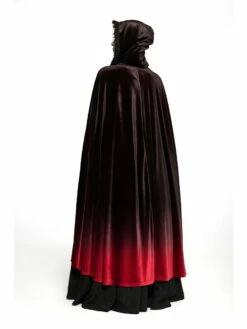 Longue Cape Femme PUNK RAVE 'Queen Of Crows' -Spiral Boutique 22 044791 900