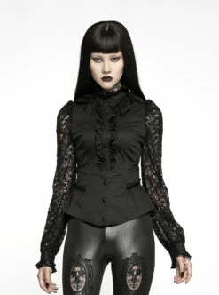 Chemisier PUNK RAVE 'Queen Of Darkness' -Spiral Boutique 22 045491 900