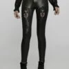 Leggings PUNK RAVE 'mélancolie Noire ' -Spiral Boutique 22 04549 900