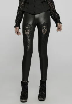 Leggings PUNK RAVE 'mélancolie Noire '