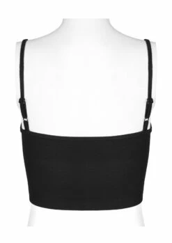 Crop Top PUNK RAVE 'Coeur Brisé' -Spiral Boutique 2608039064202503580500013 900