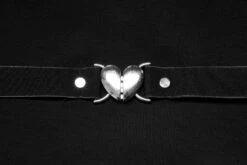 Crop Top PUNK RAVE 'Coeur Brisé' -Spiral Boutique 26080390642025035805000141 900