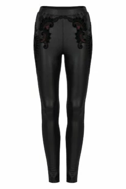 Leggings PUNK RAVE 'Gothic Stroll' -Spiral Boutique 26080390642025035805001671 900