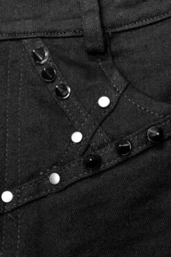 Pantalon Clouté PUNK RAVE 'deadly Spikes' -Spiral Boutique 26080390642025035805004892 900