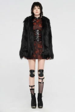 Veste Fausse Fourrure PUNK RAVE 'brakis' 10 Veste Fausse Fourrure PUNK RAVE 'brakis' -Spiral Boutique 26080390642025035805008861 900