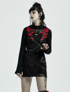 Jupe Post-apocalypse PUNK RAVE 'dark Decadence'