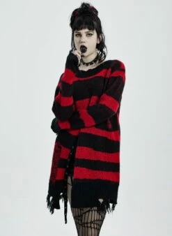 Pull Oversize PUNK RAVE 'red Moon' 9 Pull Oversize PUNK RAVE 'red Moon' -Spiral Boutique 2608039064202503580502668 900