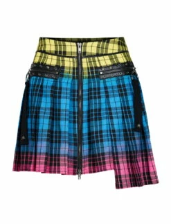 Mini Jupe Plissée PUNK RAVE -Spiral Boutique 2608039064202503580503005 900