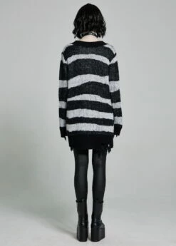 Pull Oversize PUNK RAVE 'white Moon' -Spiral Boutique 2608039064202503580504505 900