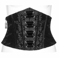 Serre-taille Romantique Noir PUNK RAVE -Spiral Boutique 2608039064202503580505691 900