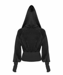 Veste Zippée PUNK RAVE 'lune Noire' -Spiral Boutique 2608039064202503580507922 900