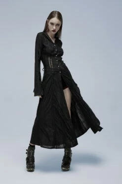 Longue Veste PUNK RAVE 'dark Vamp' -Spiral Boutique 2608039064202503580513003 900
