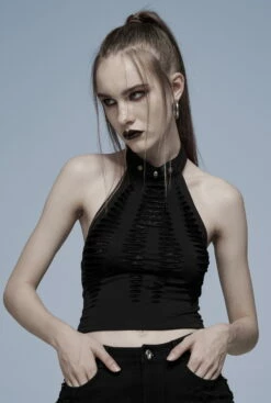 Top Gothique PUNK RAVE 'Sigga'