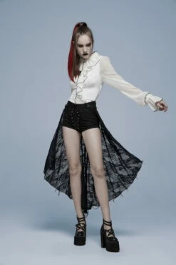 Short PUNK RAVE 'veuve Noire'