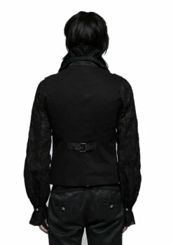 Gilet Jacquard Sans Manches PUNK RAVE -Spiral Boutique 2608039064202503580518307 900