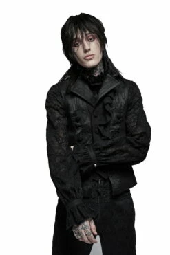 Gilet Jacquard Sans Manches PUNK RAVE -Spiral Boutique 2608039064202503580518343 900