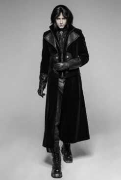 Manteau Homme PUNK RAVE 'lord Terra' -Spiral Boutique 2608039064202503580532776 900