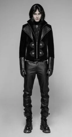 Manteau Homme PUNK RAVE 'lord Terra' -Spiral Boutique 2608039064202503580532799 900
