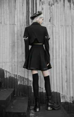 Mini Jupe PUNK RAVE 'dark Lolita' -Spiral Boutique 260803906420250358058957 900