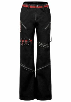 Pantalon Baggy PUNK RAVE 'Adallia' -Spiral Boutique 264102162921517202503580500449 900