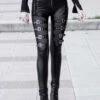 Pantalon Gothique Visual Kei -Spiral Boutique 317 900