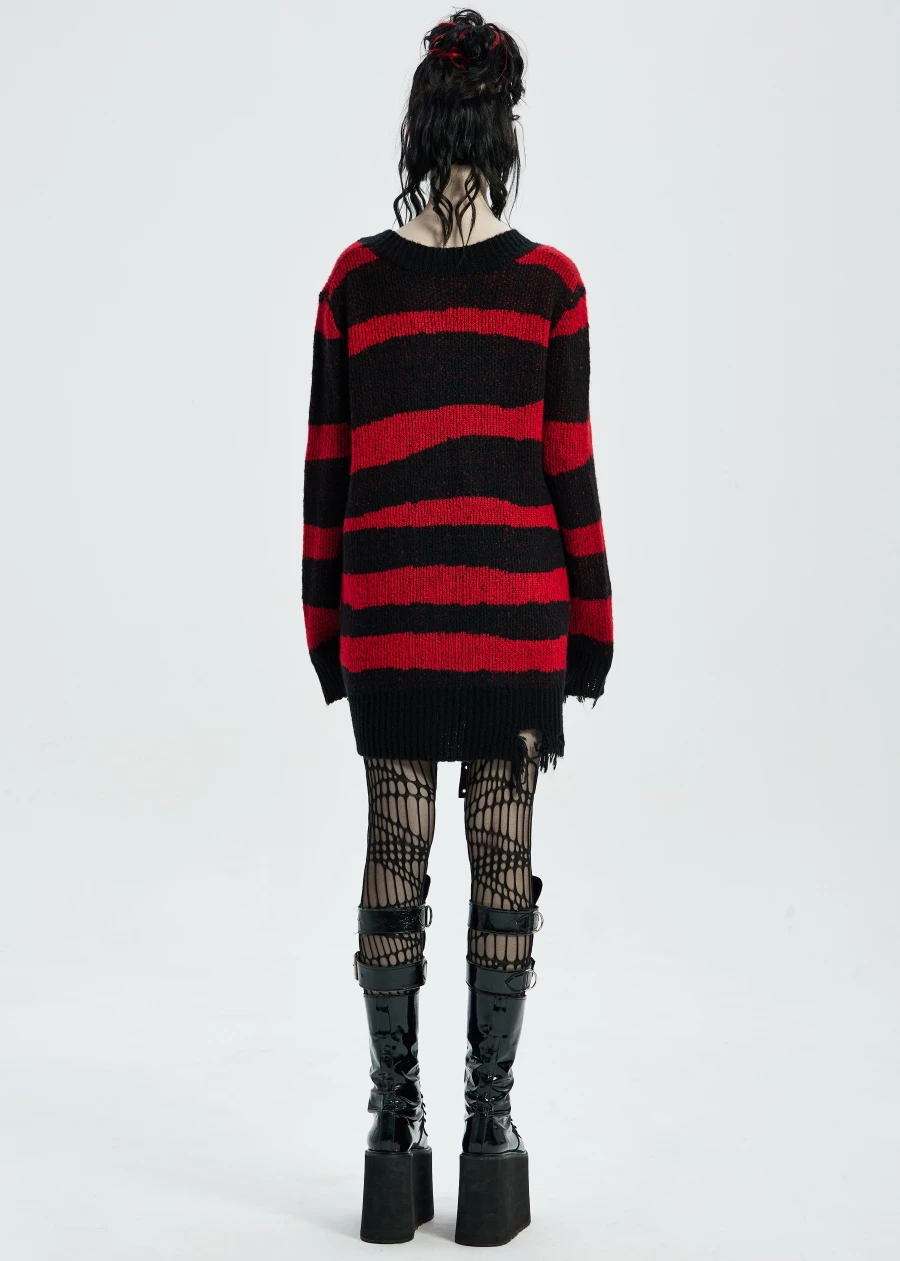 Pull Oversize PUNK RAVE 'red Moon' 6 Pull Oversize PUNK RAVE 'red Moon' – Image 4