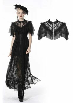 Mini Cape Dentelle DARK IN LOVE