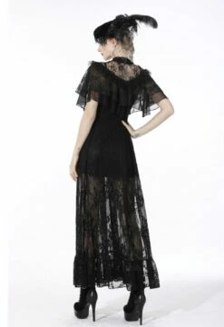 Mini Cape Dentelle DARK IN LOVE -Spiral Boutique 666x100017 900