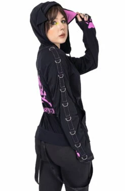 Veste Emo Zippée BYE BYE KITTY -Spiral Boutique 7287361208365 5 ed901c49 79b9 42f0 9663 8ec37a851bfc 900