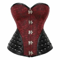 Corset Rock Gothique Rouge -Spiral Boutique 740203 900