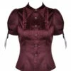 Chemisier Bordeaux DARK IN LOVE