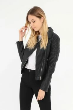 Perfecto Simili Cuir Noir