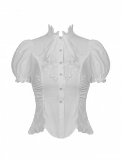 Chemisier Blanc DARK IN LOVE