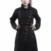 Manteau POIZEN INDISTRIES 'althea' -Spiral Boutique althea coat black chemical black 1 900