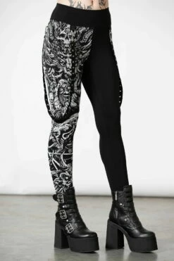 Leggings KILLSTAR 'Amnesia' -Spiral Boutique amnesia leggings w c x1600 900