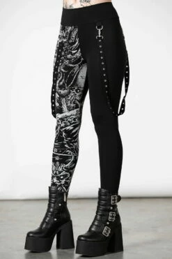 Leggings KILLSTAR 'Amnesia' -Spiral Boutique amnesia leggings w e x1600 900