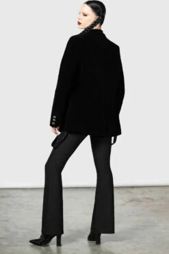 Blazer Velours KILLSTAR 'astaroth Boyfriend' -Spiral Boutique astaroth velvet boyfriend blazer w g 900